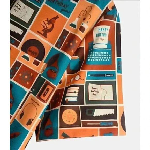 Men's Retro Bowling Shirt  Camp New Sz small - Picture 3 of 4